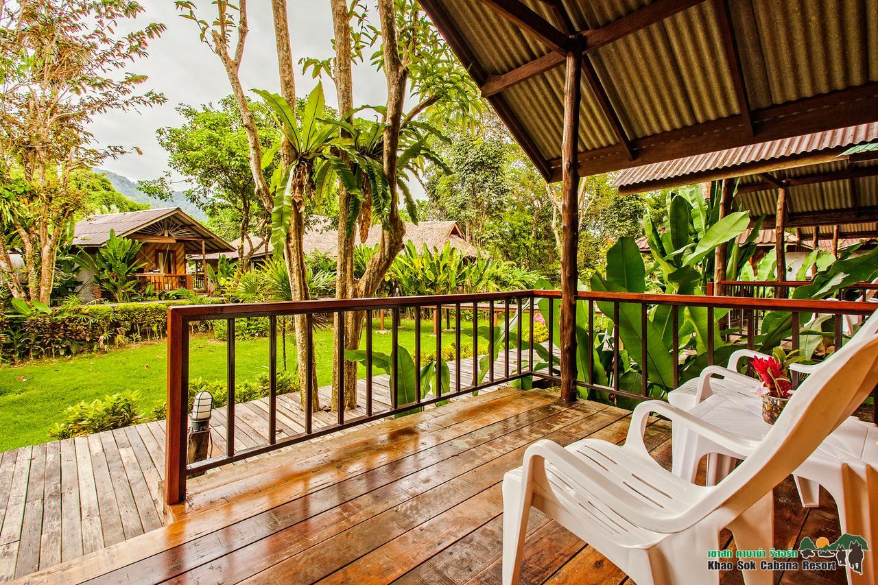 Khao Sok Cabana Resort Khao Sok National Park Exterior photo